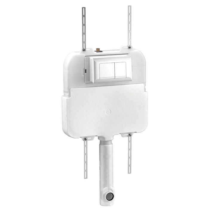 Mondella Concerto Dual Flush In Wall Cistern