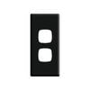 HPM LINEA 2 Gang Architrave Coverplate