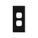 HPM LINEA 2 Gang Architrave Coverplate