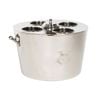 Ssh Collection San Ponti 4 Bottle Wine Cooler - Nickel