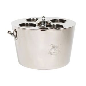 Ssh Collection San Ponti 4 Bottle Wine Cooler - Nickel