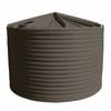Clark Tanks 22000L Round Poly Water Tank - Birch Grey