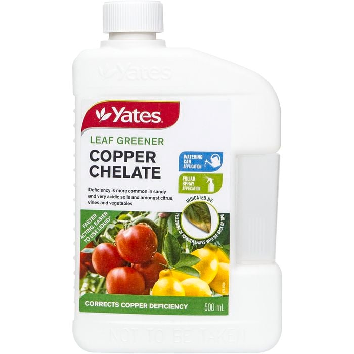 Yates 500ml Leaf Greener Copper Chelate Plant Health Pack