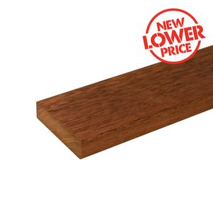 90 x 19mm Kwila Pre-Oiled Select Grade Smooth Decking - Random Lengths