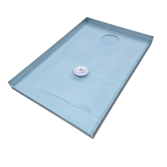 Wet Area Solutions 900 x 1400mm Rear Outlet Shower Tile Over Tray