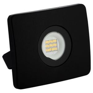 HPM 15W Black LEANA Slimline LED Security Floodlight With Sensor