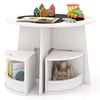 Costway 5pcs Table & Chair Set Activity Play Desk