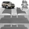 6D Diamond Car Floor Mats for Toyota LandCruiser 200 2012-2021 Sahara-Ultimate Set-Grey-Outback GT