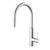 Clark   Rated  Chrome Lead Free Vixen Retractable Sink Mixer