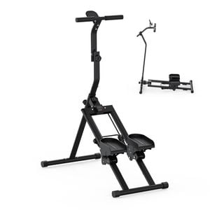Advwin Stepper for Home, Multi-Functional Adjustable Stair Climber with 3 Workout Modes for Full-Body Workout, Black