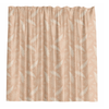 Barelli 210 x 180cm Long Drop Ferns Amberlight Polyester Shower Curtain