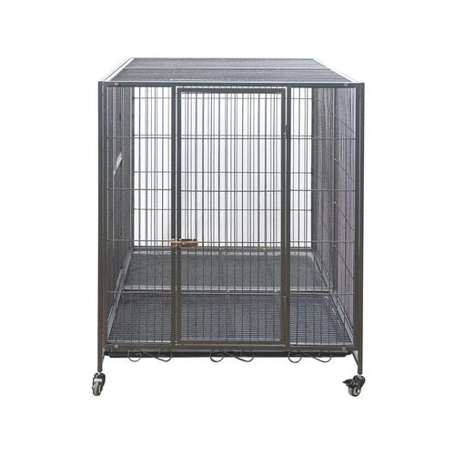 YES4PETS XXL Pet Dog Cat Cage Metal Crate Kennel Portable Puppy Cat Rabbit House Bunnings Australia