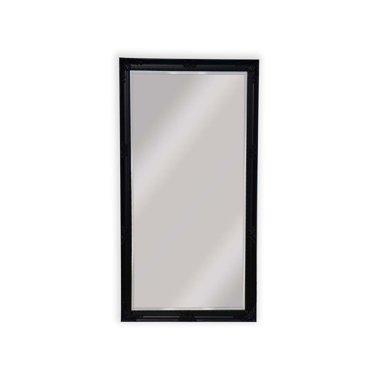 French Classic Ornate Black Full Length Mirror 100x190 Bunnings Australia