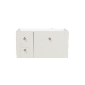 New England Joinery 900mm Diadem Wall Hung Centre Bowl Vanity - Cabinet Only