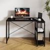 Zinus 119 Cm L Shaped Computer Desk Home Office Table - Black