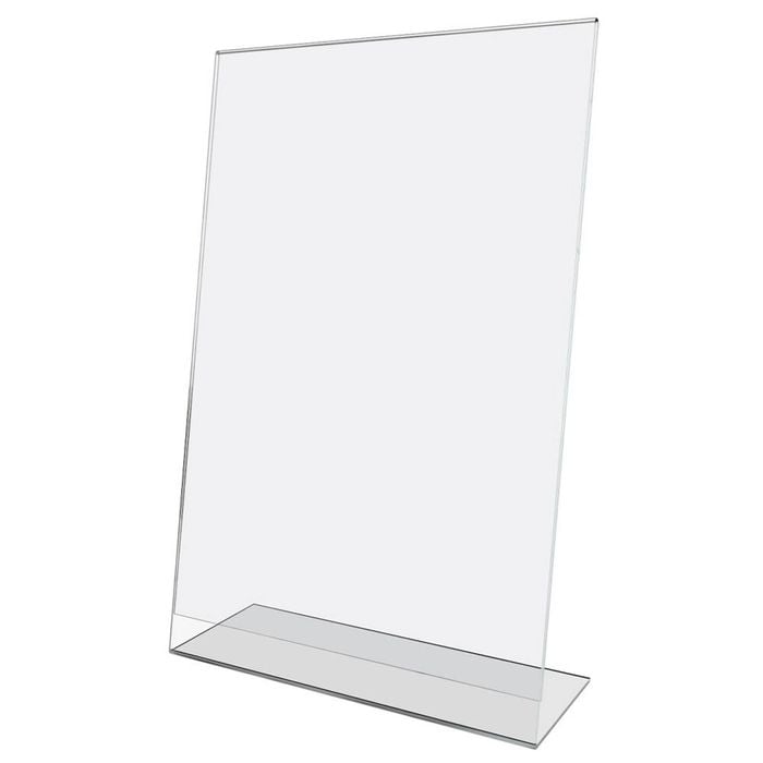 Unigift Inspire Vertical Standing Picture Photo Frame 15x20cm Clear
