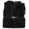 Genuine Mazda 2 DE Carpet Floor Mats Mat Set Grey Black Part DE11FM3DR