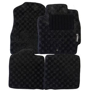 Genuine Mazda 2 DE Carpet Floor Mats Mat Set Grey Black Part DE11FM3DR