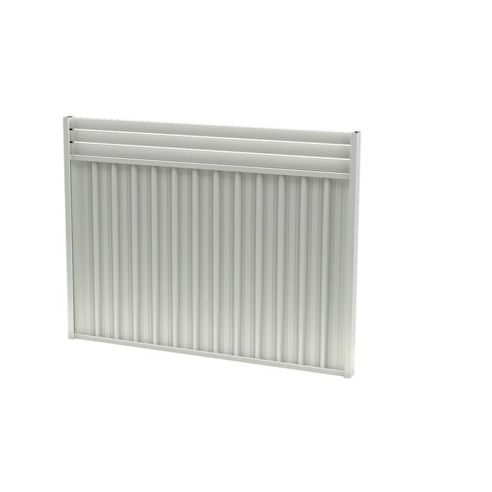Sector Panel Fencing 1.5/0.3m Gull Grey Borderline Fencing Panel