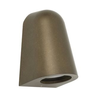 CLA Lighting Torque Exterior Aged Brass Surface Mounted Cone Wall Light IP65