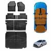 3D Floor Mats Boot Liner Set for Toyota Corolla Hatchback Auto 2018-Onwards Kick Mats Back Seat Protector