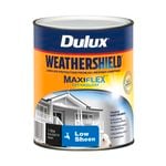 Dulux 1L Exterior Paint Weathershield Low Sheen Black