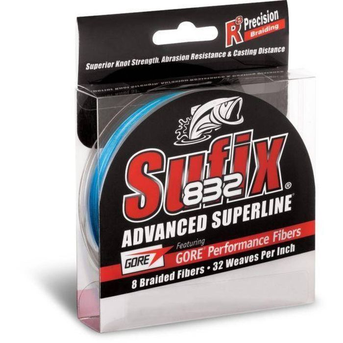 Sufix 832 Advanced Superline x8 Braid 150yd Coastal Camo Fishing Line 10lb