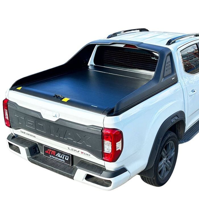 JTM Auto Manual Retractable Roller Shutter Hard Lip Cover for LDV T60 T-60 Max Luxe 2021+