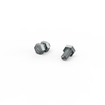 ZENITH M8 x 15mm Zinc Plated Hex Head Bolts and Nuts