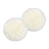 2pk Huxford Grove The Gulgong Long Wool Sheepskin Seat Pad - Ivory