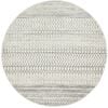 The Rug Connection Liu Harper Silver 240x240cm - Large Round Pet Friendly Indoor Rug