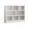 Foret Bookshelf Bookcase For Kids Display Rack Organiser Cabinet Shelves 8-cell White