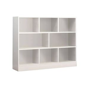 Foret Bookshelf Bookcase For Kids Display Rack Organiser Cabinet Shelves 8-cell White