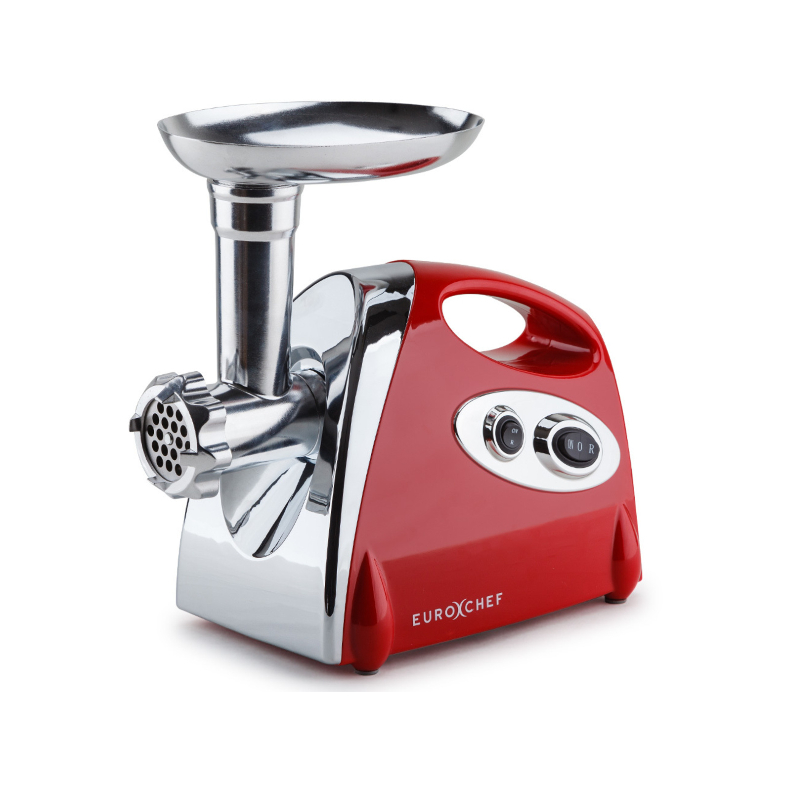 EUROCHEF Electric Meat Grinder Stainless Steel Mincer Sausage Filler Kibbe Maker Red Bunnings Australia