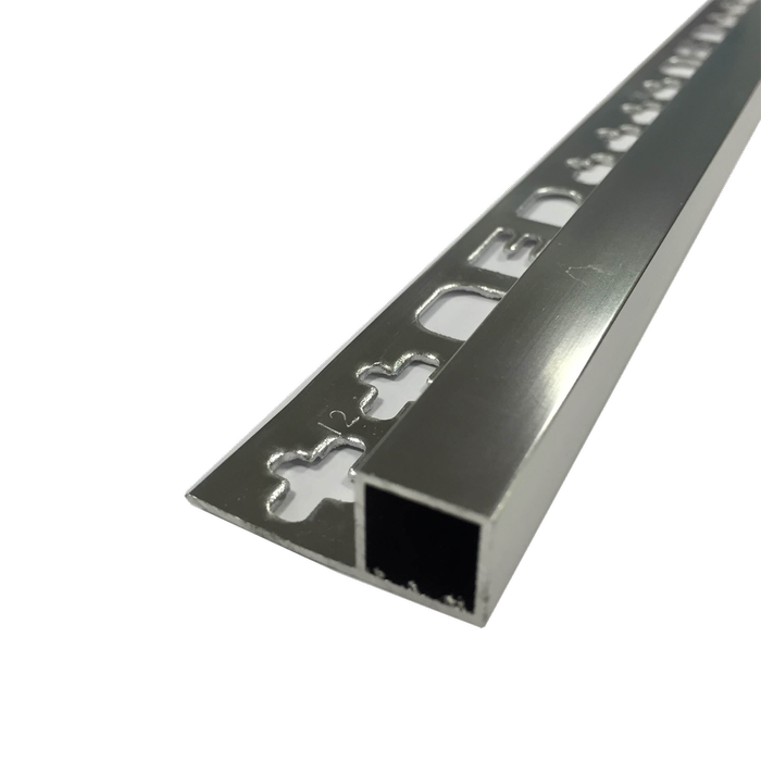 QEP 12mm x 2.5m Silver Mosaic Tile Trim