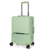 Swiss Aluminum Luggage Suitcase with TSA locker Carry On HardCase 20" SN8610A Green