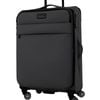 Pierre Cardin Soft Water-repellent Medium Suitcase Spinner Luggage Charcoal