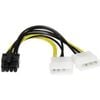 Startech.com Adapter Cord - 15.24 Cm - For Pci Express Card - Lp4 / Pci-e - 1 Pcs