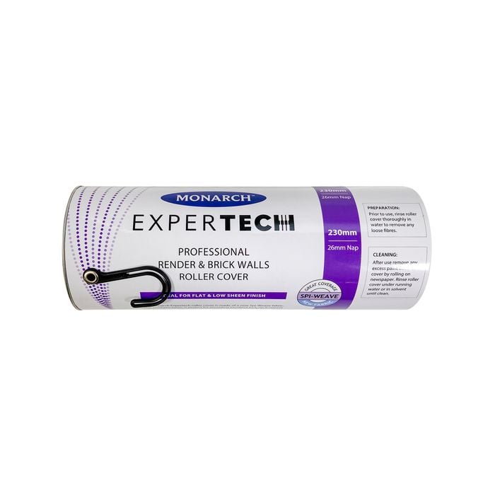 Monarch Expertech 230mm Spi-weave Render And Brick Walls Roller Cover - 230mm