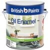 British Paints 2L White Semi Gloss Enamel Paint