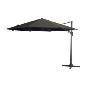 Hartman Black Capri Cantilever Umbrella