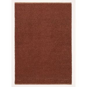 Loopsie-400cm X 300cm-rockford Rust Pebble Loop Wool Rug
