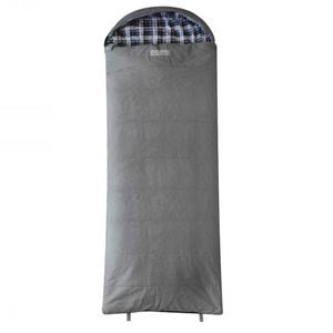 Wildtrak Frankland Hooded Jumbo Sleeping Bag -2 To -7c 230cm Outdoor Camping