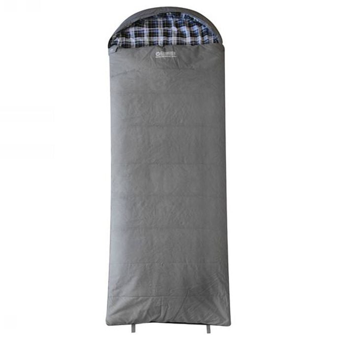 Wildtrak Frankland Hooded Jumbo Sleeping Bag -2 To -7c 230cm Outdoor Camping