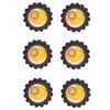 Daily Bake 12cm X 3cm Non Stick Mini Quiche Pan - Set Of 6
