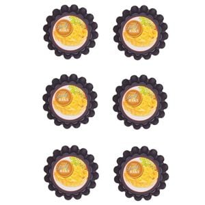 Daily Bake 12cm X 3cm Non Stick Mini Quiche Pan - Set Of 6