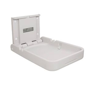 Bolero Baby Changing Station Vertical Folding Wall Mounted Plastic 450h X 550w X 860dmm Commercial Washroom