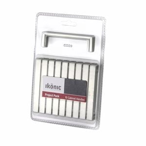 Ikonic 96mm Satin Chrome Norton Handle - 10 Pack
