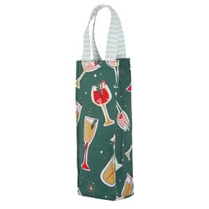 Ladelle Lets Get Merry Single Wine Bag