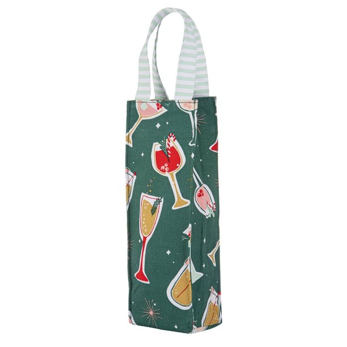 Ladelle Lets Get Merry Single Wine Bag